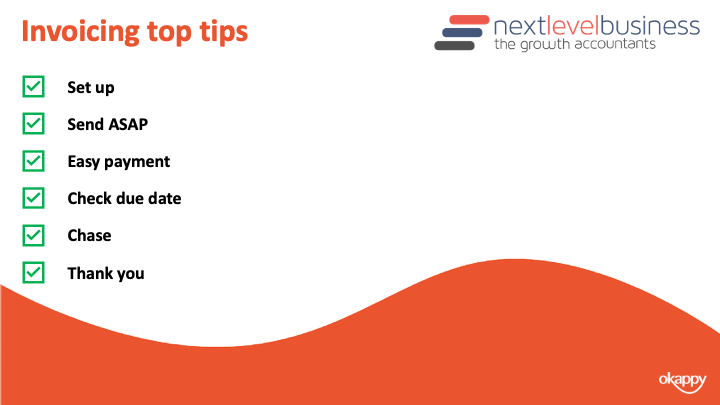 Invoice Webinar Slide5 - Invoicing Top Tips