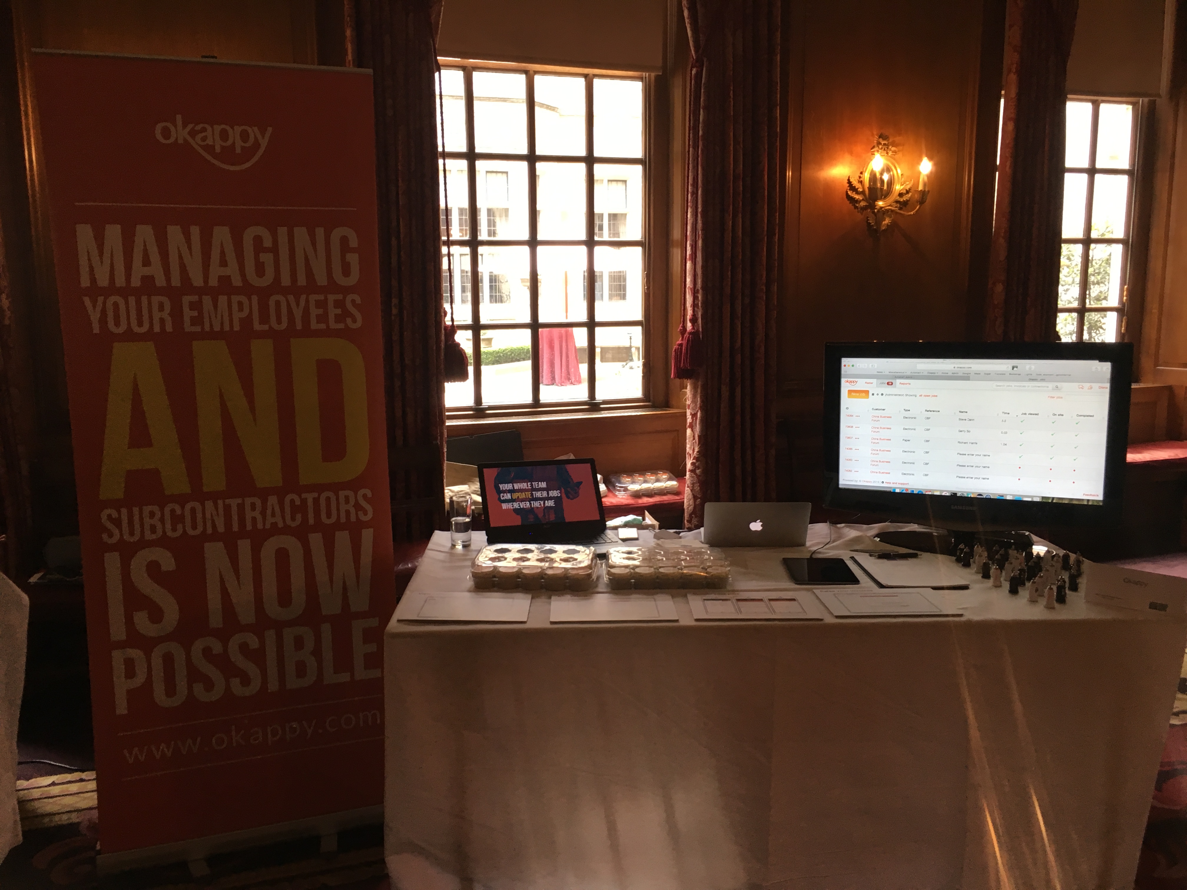 Okappy Stand At LBS CBF