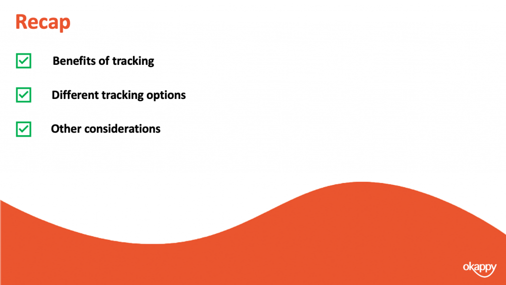 Slide14 Tracking Recap